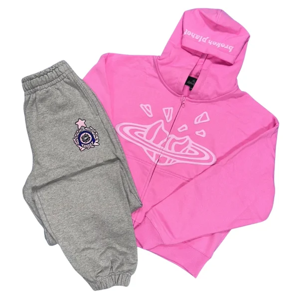 Broken Planet Zip Up Tracksuit
